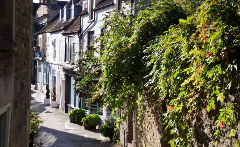 Quiet street in Frome